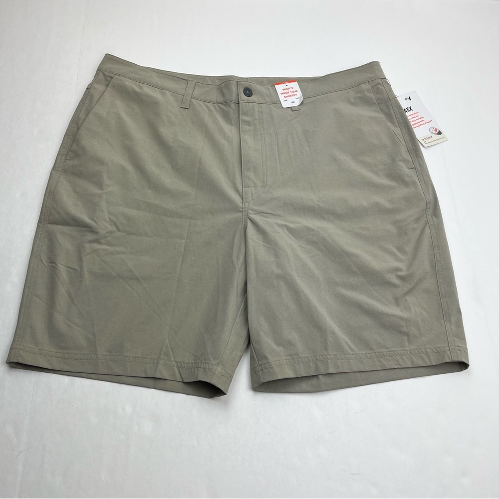 SAXX Go‎ To Town 2N1 Shorts 9” Tan Khaki Short Men’s Size 38 Standard Fit NEW